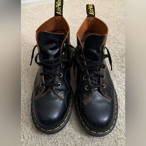 Dr. Martens Black Church Boots